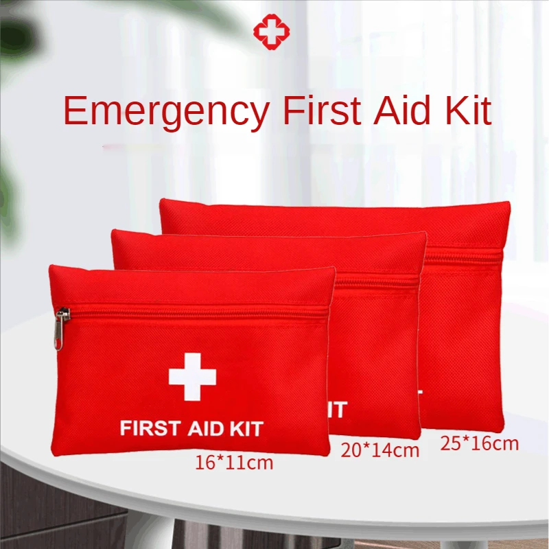 

Mini Family First Aid Kit Bag For Emergency Survival For Home Travel Waterproof Oxford Cloth Emergency Medical Treatment Bag