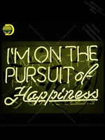 neon sign for im on the pursuit of happiness love decorate windower bedroom bright color neon light signs for store cinema sign