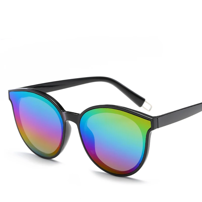 

LONSY Retro Cat Eye Sunglasses Women Luxury Coating Mirror Sun Glasses Female Vintage Glasses Oversized Women Oculos De Sol