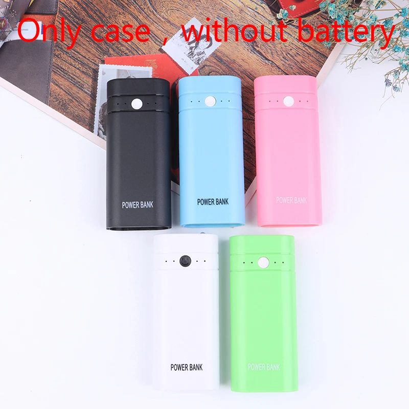 Мини DIY 2*18650 батарея зарядное устройство держатель банка питания коробка чехол в