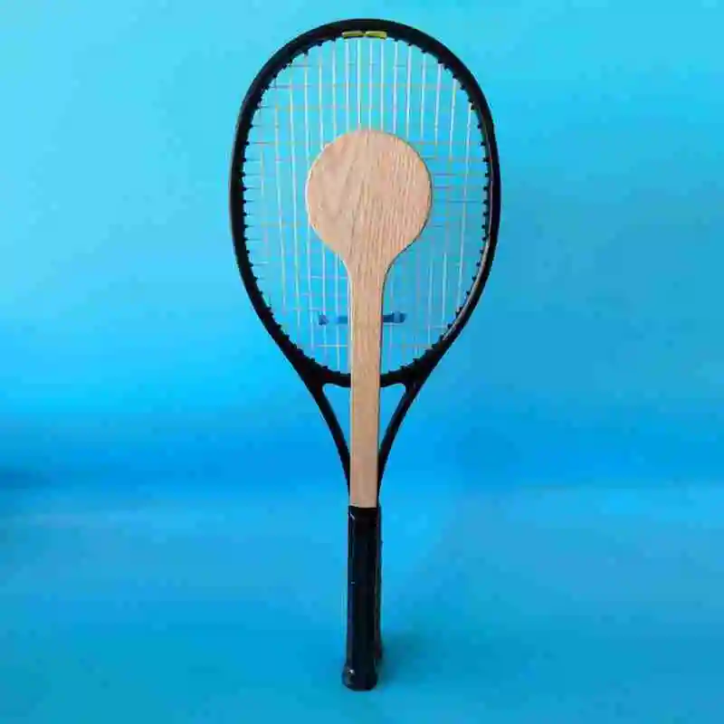 

Tennis Pointer Dessert Tennis Racket Wooden595 * 117 * 15mm Accurately Hit Practice Improve Hit Rate Tennis Practice Accessories