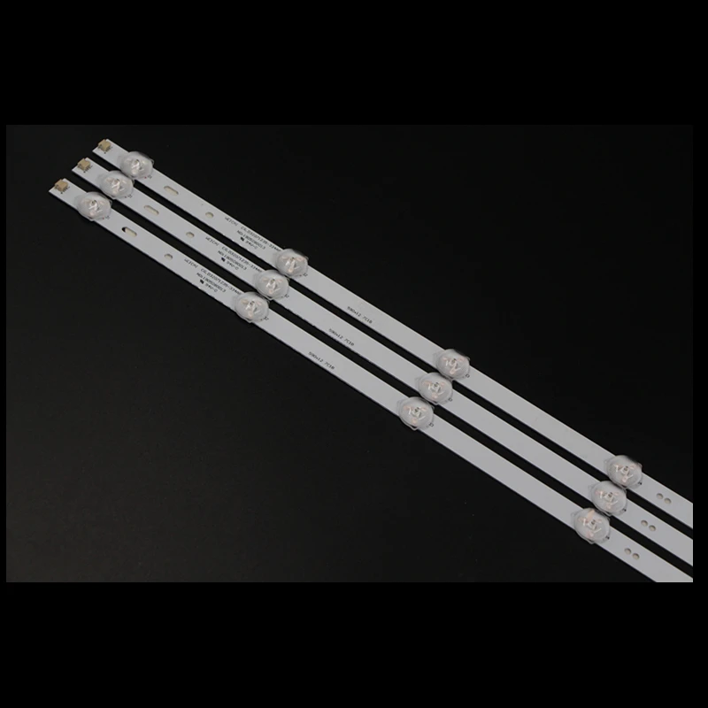 3 шт. x 32 дюйма универсальная светодиодная подсветка линзы алюминиевая пластина