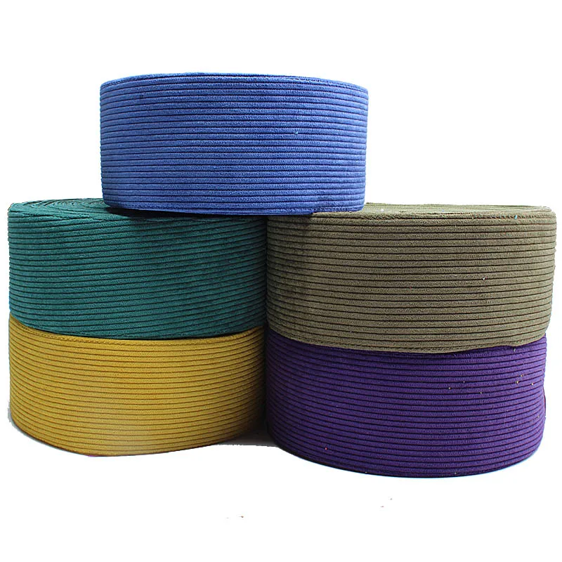 15 colors available 75mm new liston Velvet Corduroy fabric ribbon | Дом и сад