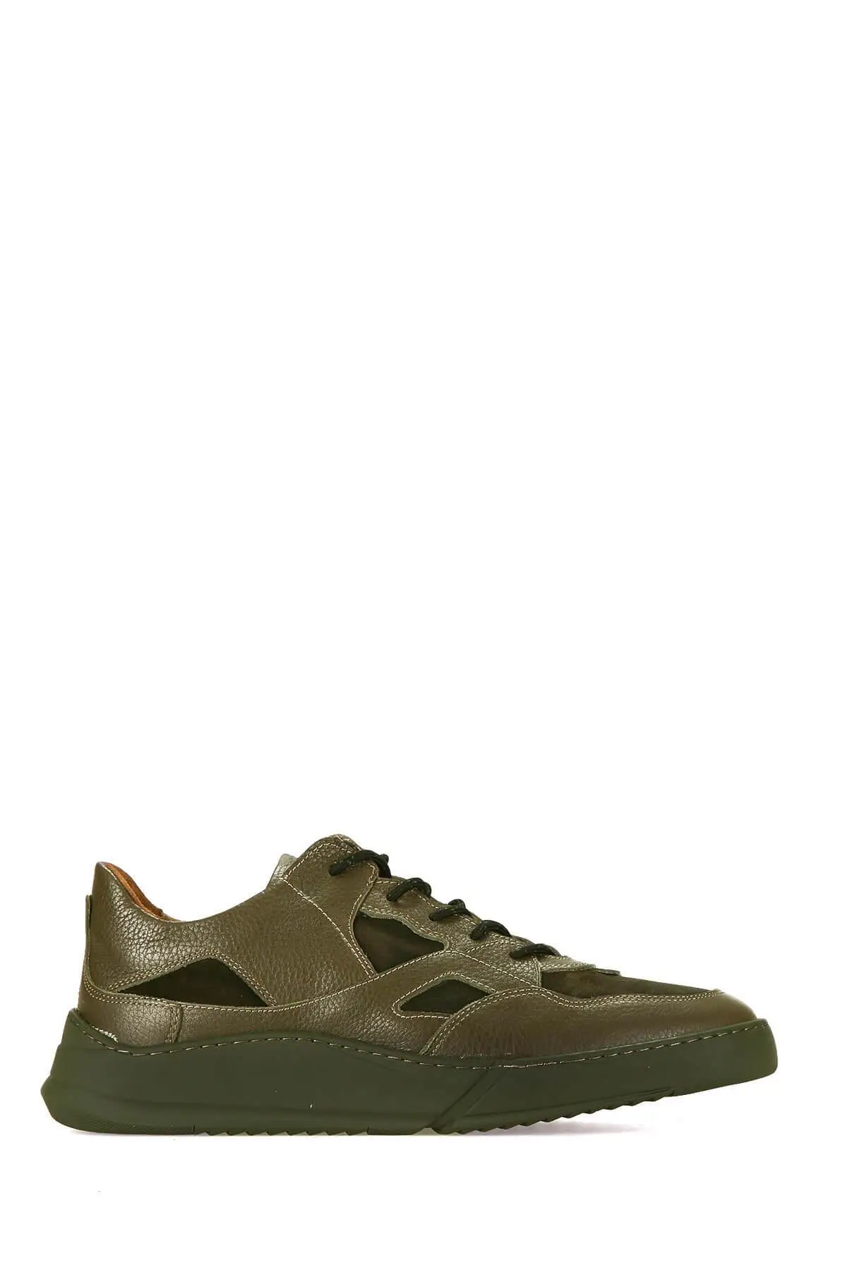 Derimod Genuine Leather Green Men 'S Shoes | Обувь