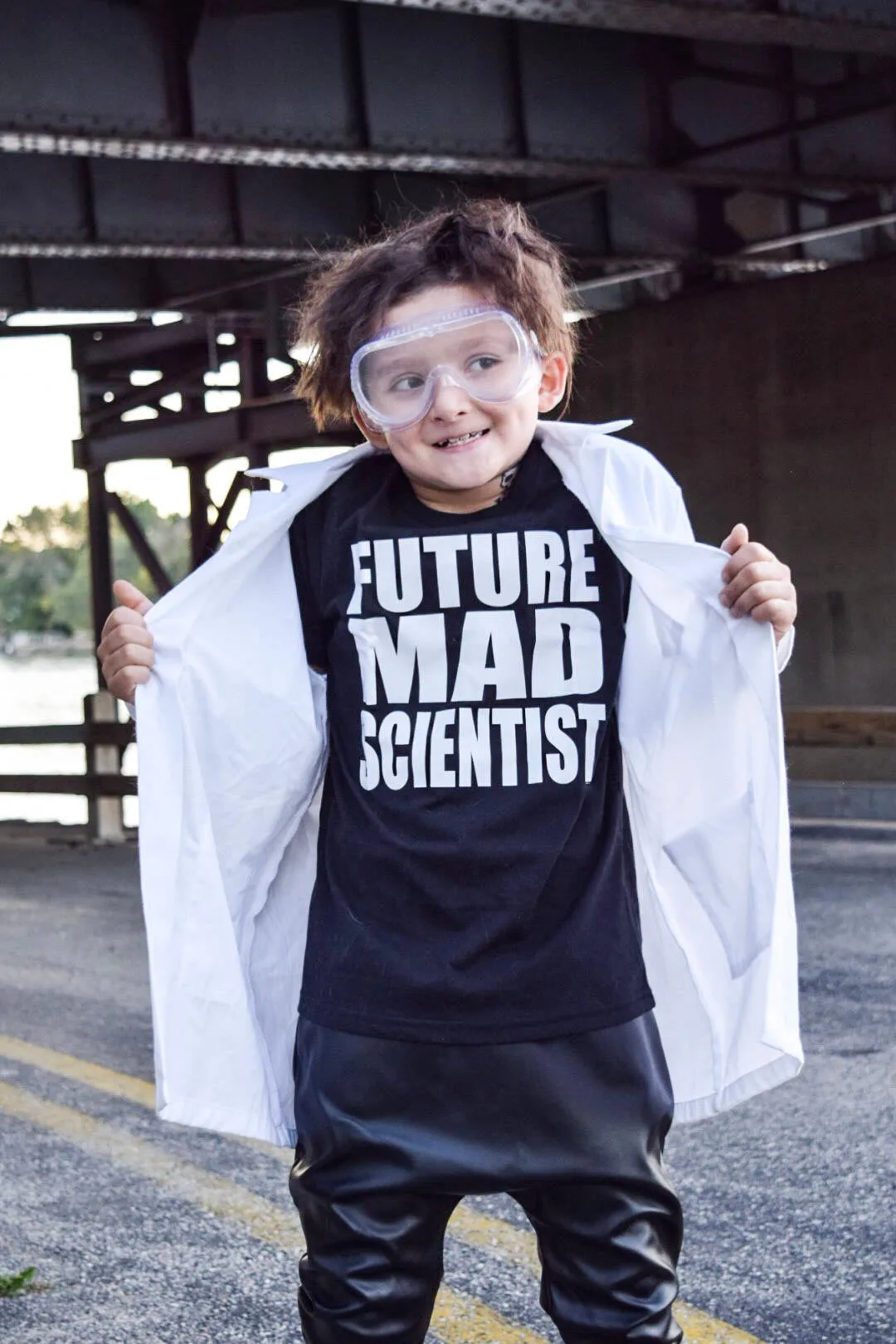 Детская футболка Future Mad Scientific забавная научная рубашка химия профессиональная