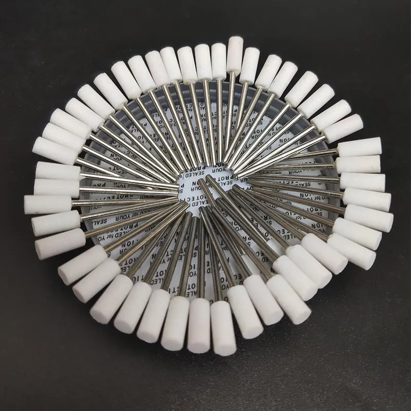 100 шт./лот мелкодисперсный абразивный камень для полировки зубные протезы из