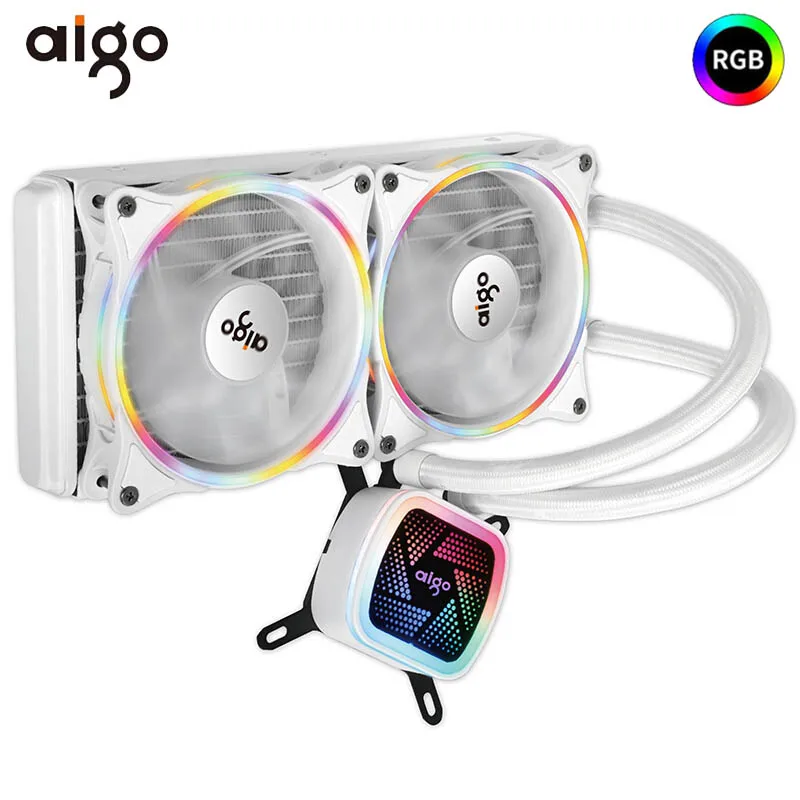 Кулер Aigo AIO RGB для процессора высокопроизводительный радиатор с водяным