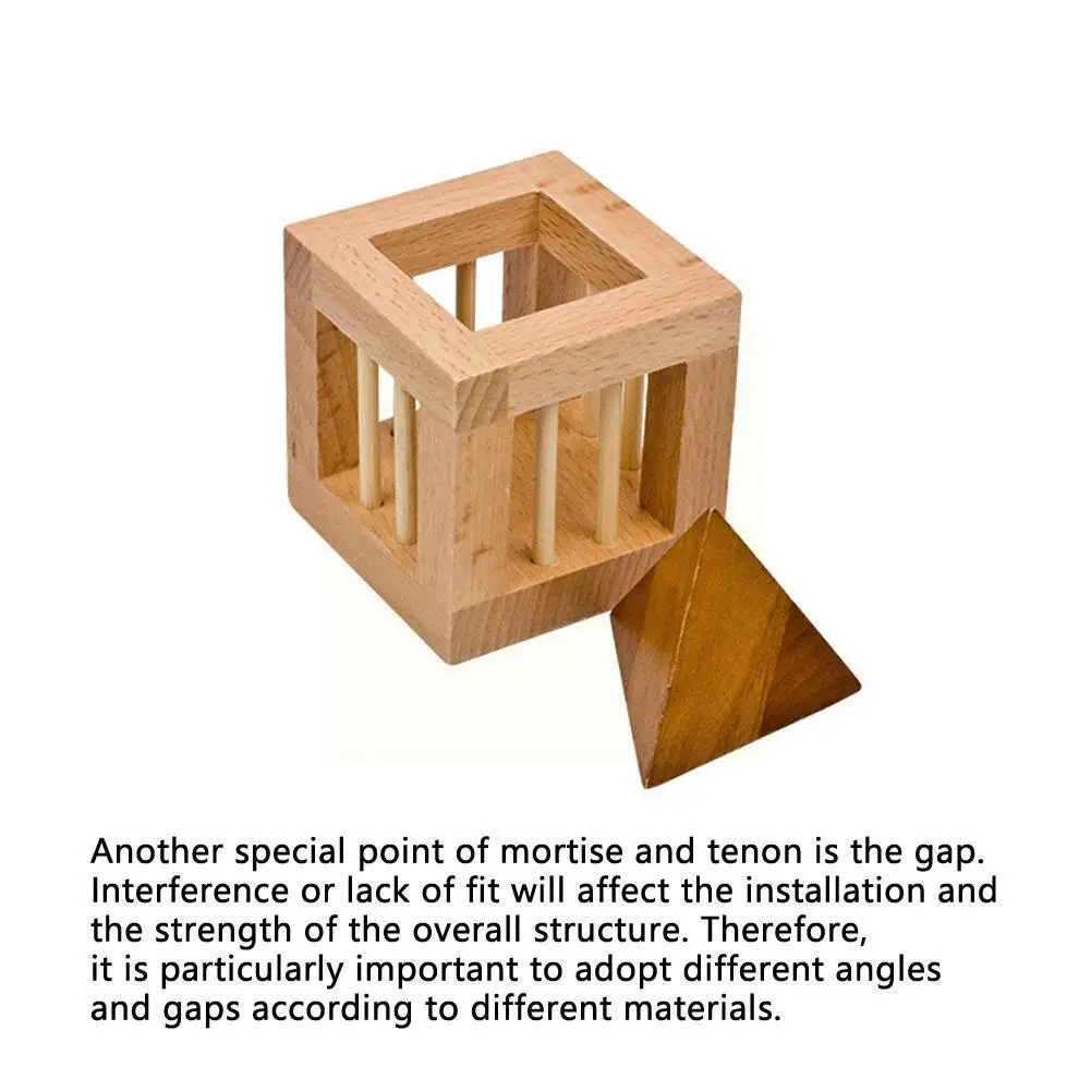 

Wooden Magic Box Puzzle Game Luban Lock Children Brain Wood 3d Toy Classical Teaser Kids Educational Toys Handmade Game Adu O3y8