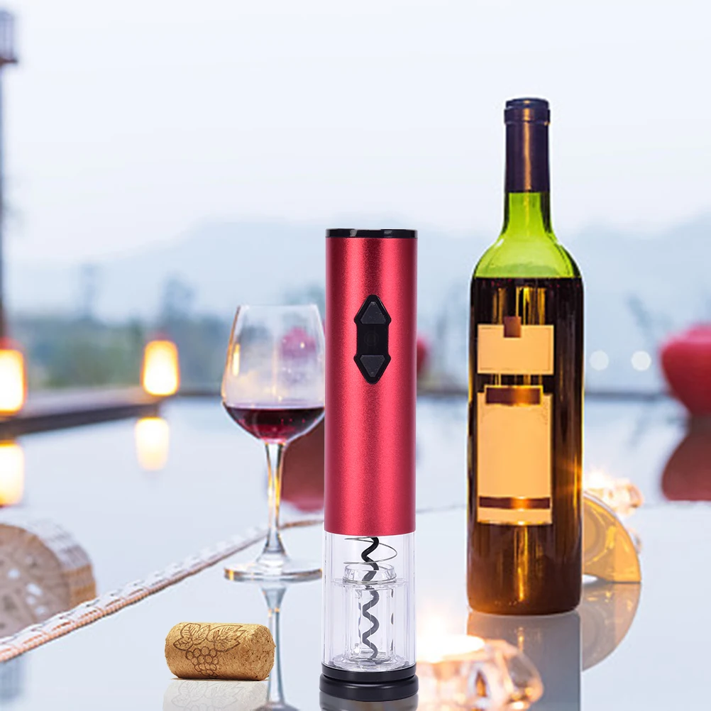 

Electric Wine Opener Automatic Bottle Opener Portable Household Foil Cutter Electric Wine Bottle Opener kitchen Corkscrew