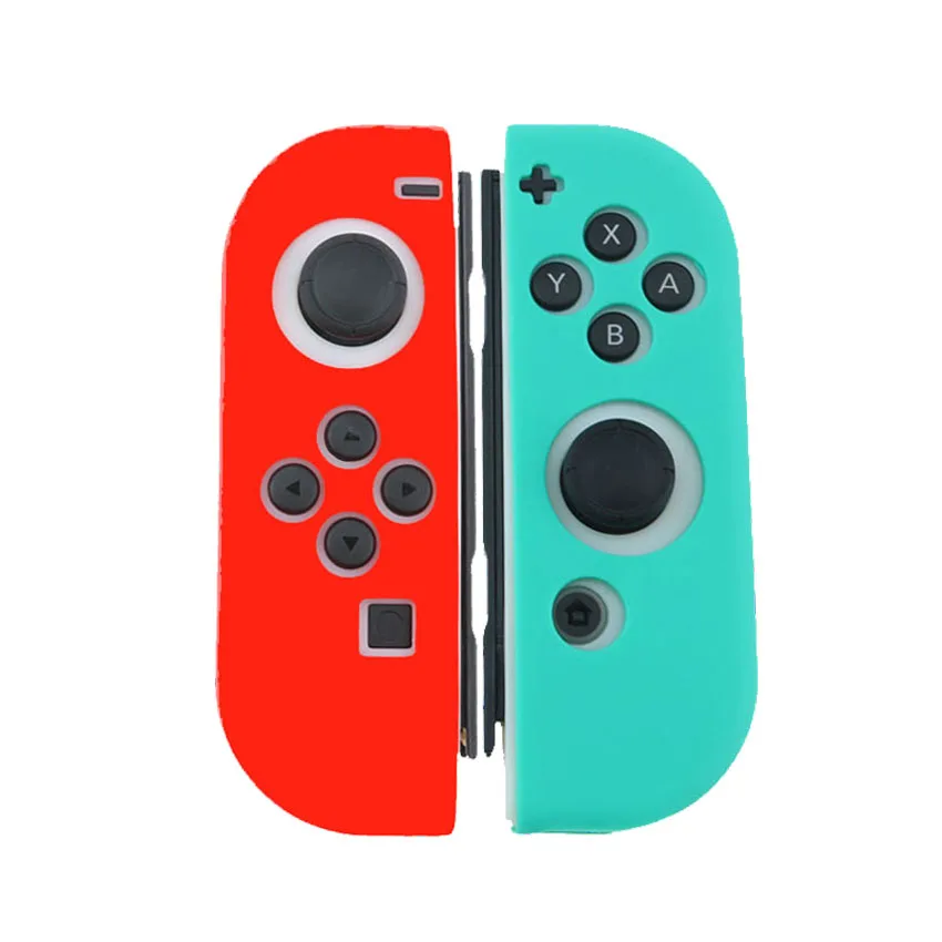 AD YuXi для nyd Switch NS Joy Con корпус на замену чехол для NX JoyCons контроллер чехол Противоскользящий защитный чехол для кожи - Цвет: AD