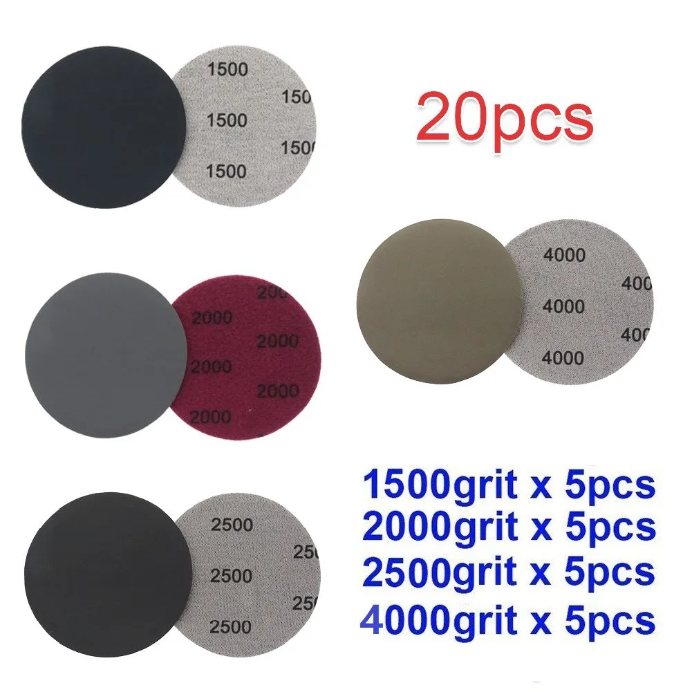 

Grits Sandpaper Carbide Set Silicon Waterproof 1500/2000/2500/4000 75mm