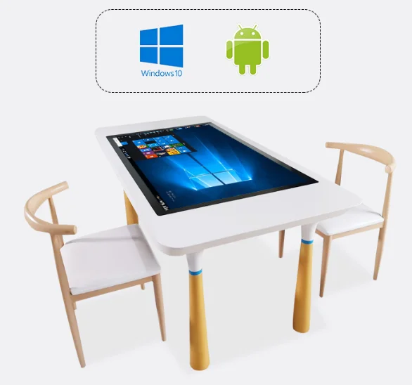 43 дюймовый жидкокристаллический дисплей Android/windows Wi-Fi интерактивный киоск с