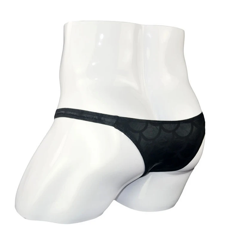 Мужские пикантные трусы с заниженной талией маленькие Трусы из искусственной