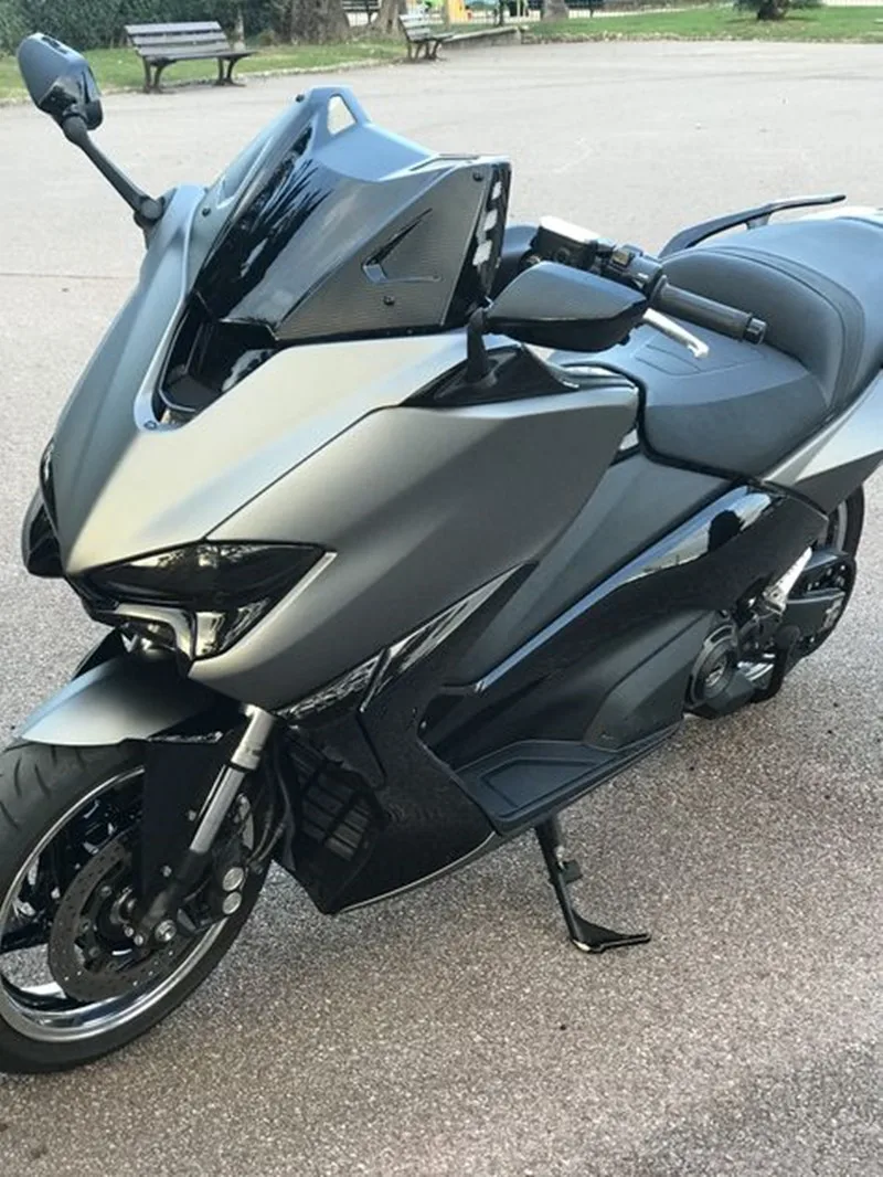 Лобовое стекло для YAMAHA TMAX 530 2017 2019 560 2020 спортивный матовый Блестящий с углеродным