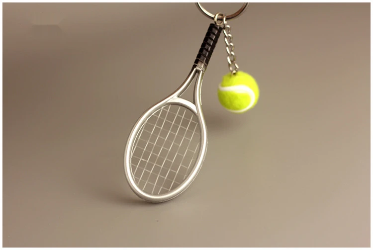 Спортивные товары брелок для теннисных ракеток креативная рекламная подвеска