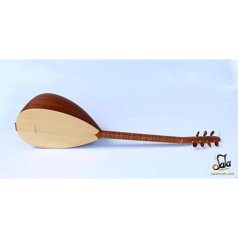 Турецкая профессиональная короткая шея из красного дерева Baglama Saz MSS 101|Лютня| |