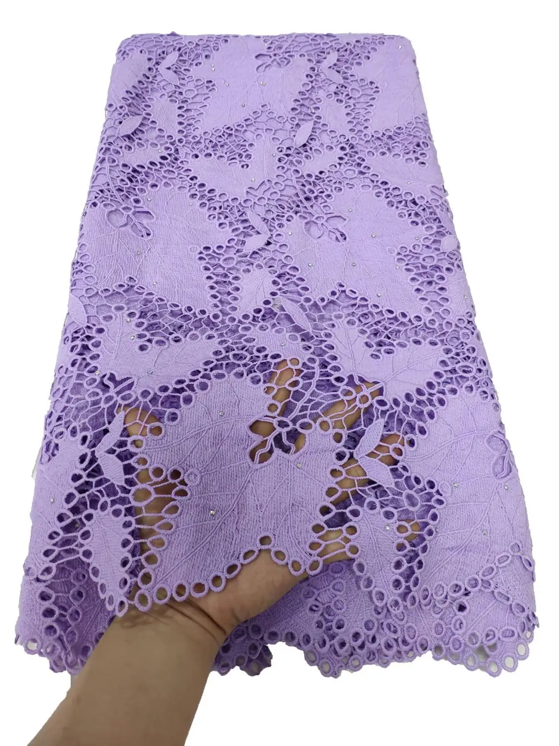 Африканское молочного цвета Шелковое кружево ткань 2019 Высококачественная