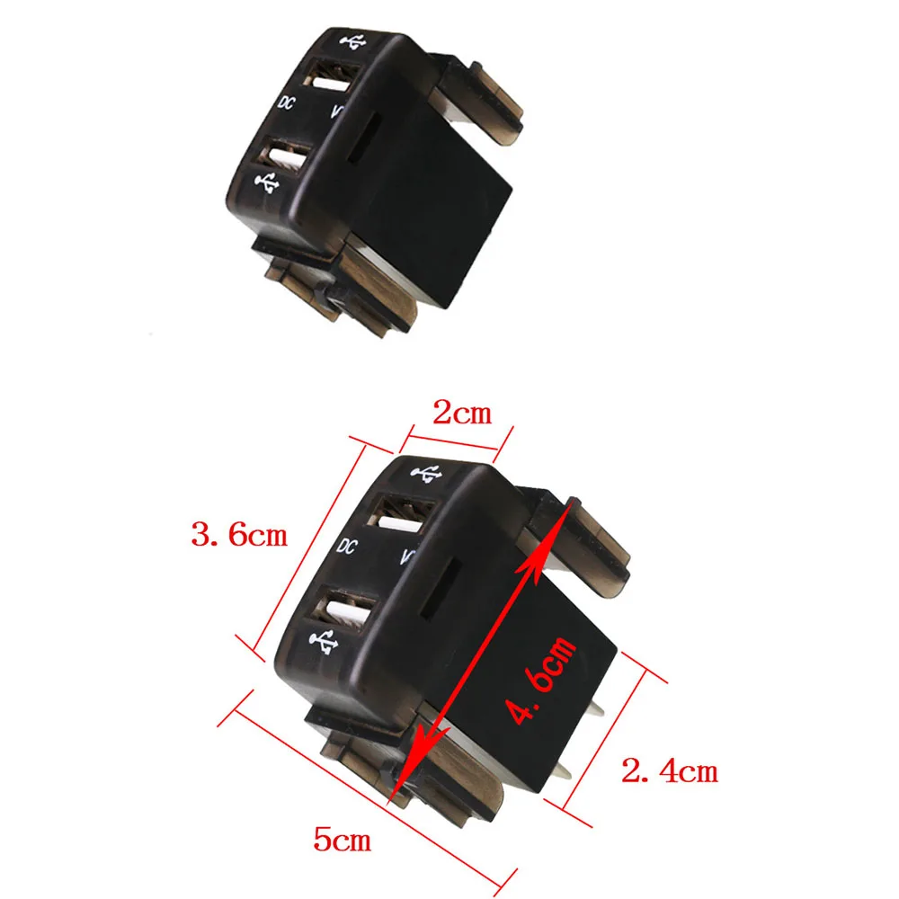 Автомобильное зарядное устройство с цифровым дисплеем вольтметром 5 В/4 2 А |