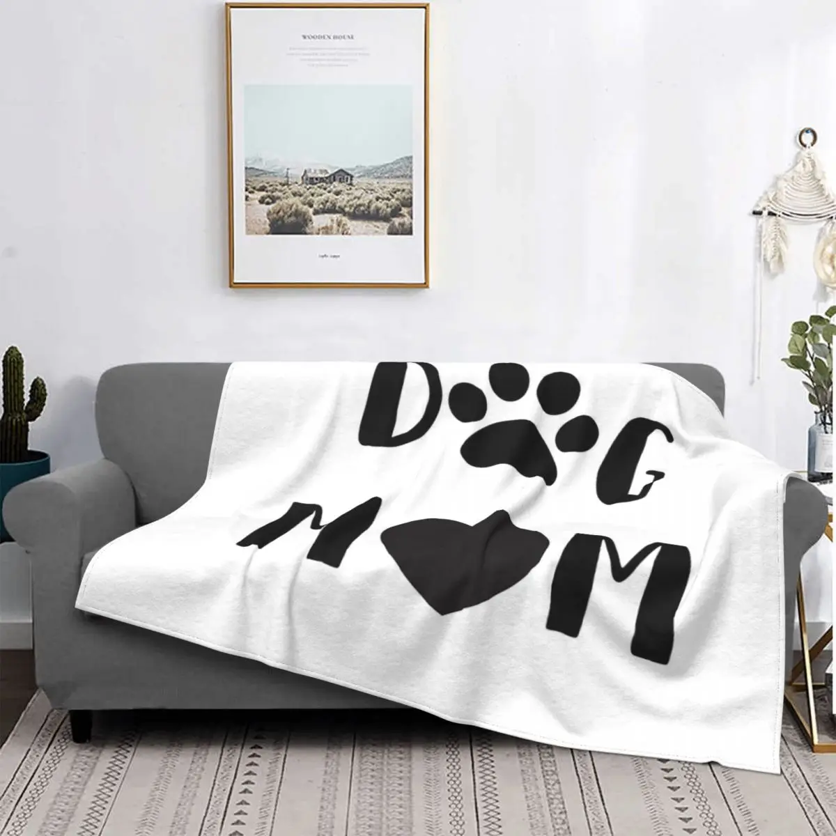

Manta a cuadros para cama, manta Kawaii de lino y algodón, переключенная, для собаки, мамы