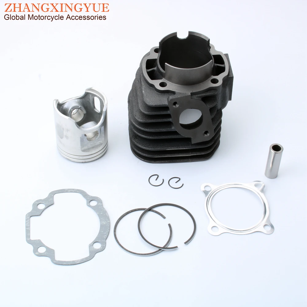 Скутер 128cc 56мм Большой Комплект Цилиндра Для МБК Бустер 100 Нитро Оветто 100сс 4ВП Минарелли 2-х тактный Двигатель Частей на.