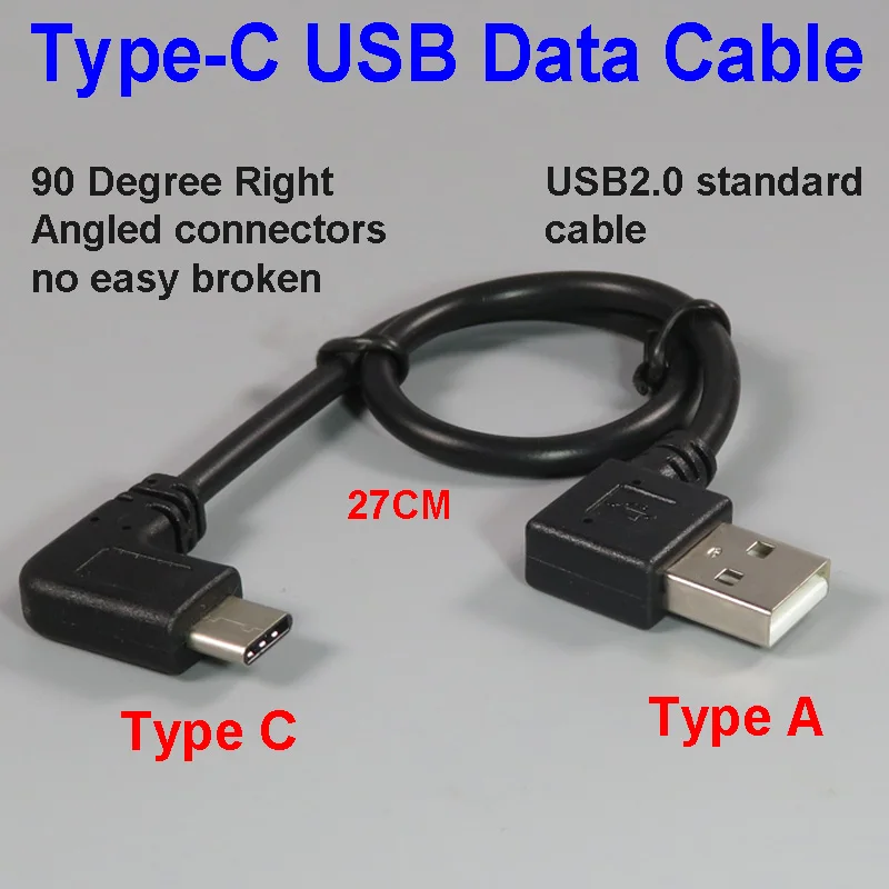 WAKEWO USB2.0 тип c изгиб Кабеля Разъемы не сломанный Прочный использовать для банка