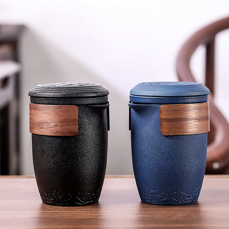 

Portable Travel Tea Set on-board Ceramic Kungfu Tea Set