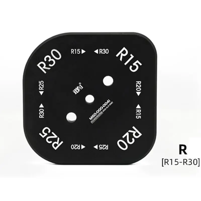 R15 R20 R25 R30 деревообрабатывающий Угловой Инструмент для быстрого зажима шаблона