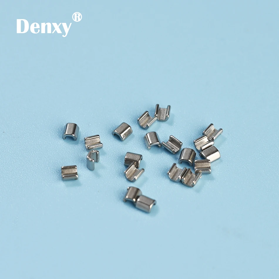 Denxy 100pcs 018 Высококачественная Ортодонтическая опора из нержавеющей стали для