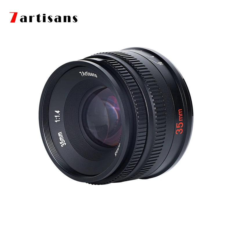 7artisans 35mm F1.4 Mark II APS-C Manual Prime Lens for Sony E A6600 6500 Fuji XF Canon EOS-M M50 Micro 4/3 Nikon Z Mount enlarge