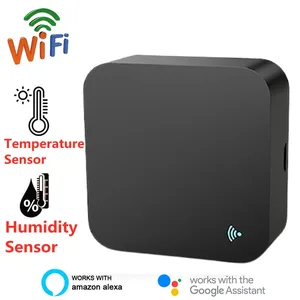 smart wifi ir remote control temperature humidity sensor infrared remote controller for tv dvd aud acalexa google home free global shipping