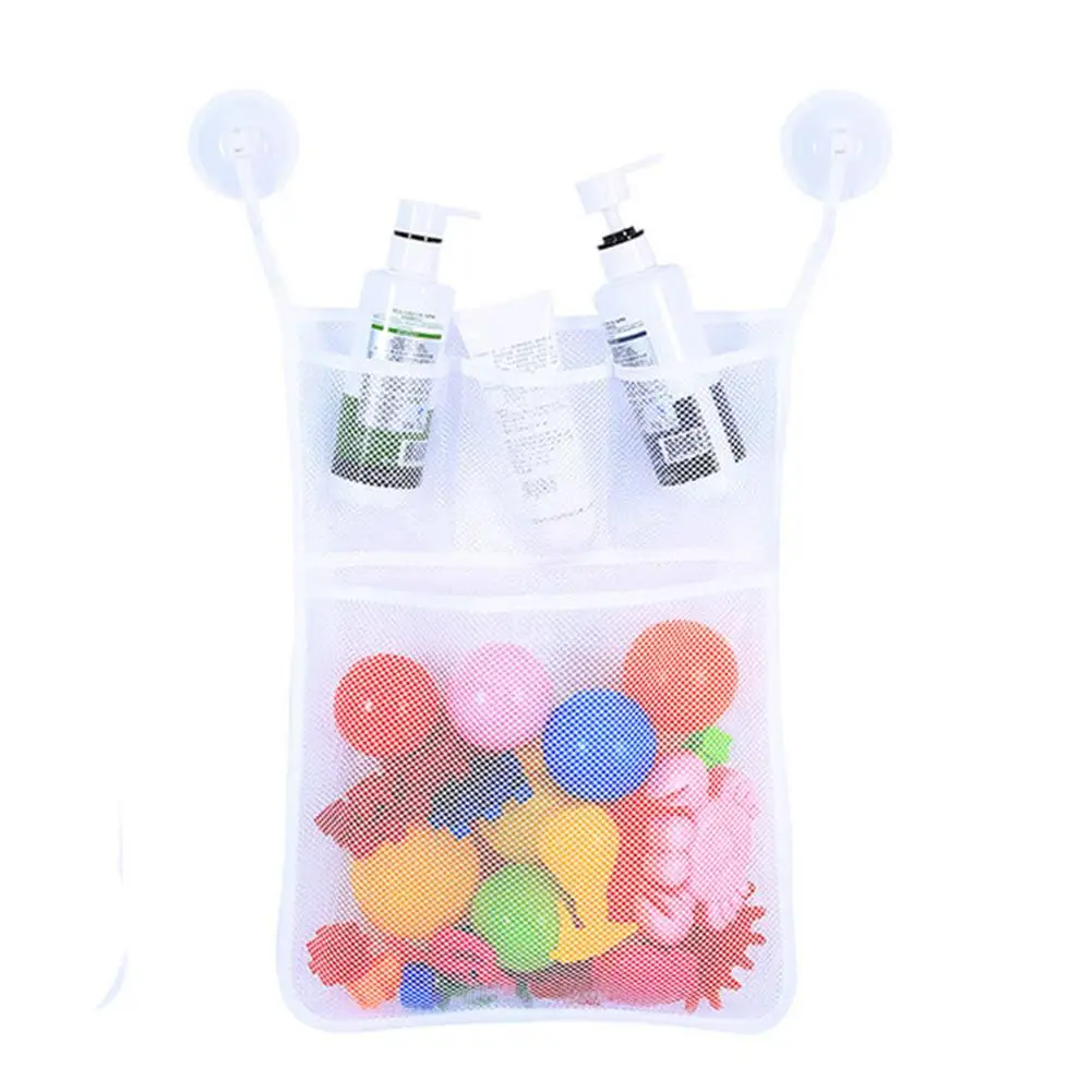 Сумка для хранения игрушек ванной детская ванна с сеткой контейнер на присоске