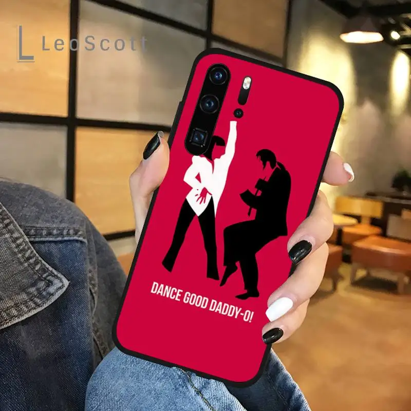 

Pulp Fiction soft Silicone Phone Case For Huawei honor Mate P 9 10 20 30 40 Pro 10i 7 8 a x Lite nova 5t