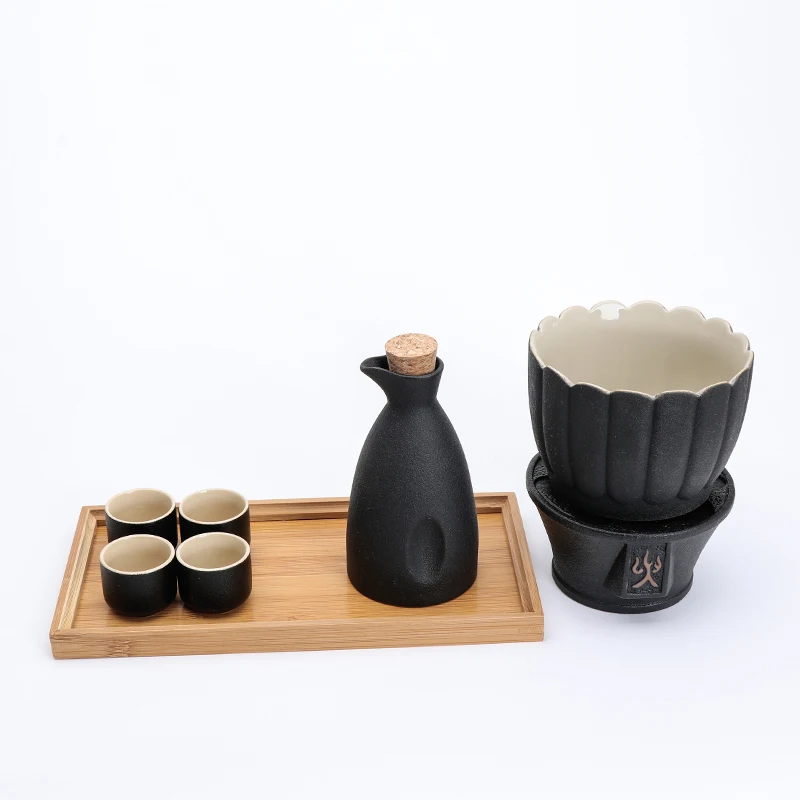 

Home beverage dispenser Bar Set Japanese Ceramics Wine Set Classic Round Dispensador De Cerveza Kitchen Dining Bar BK50JJ