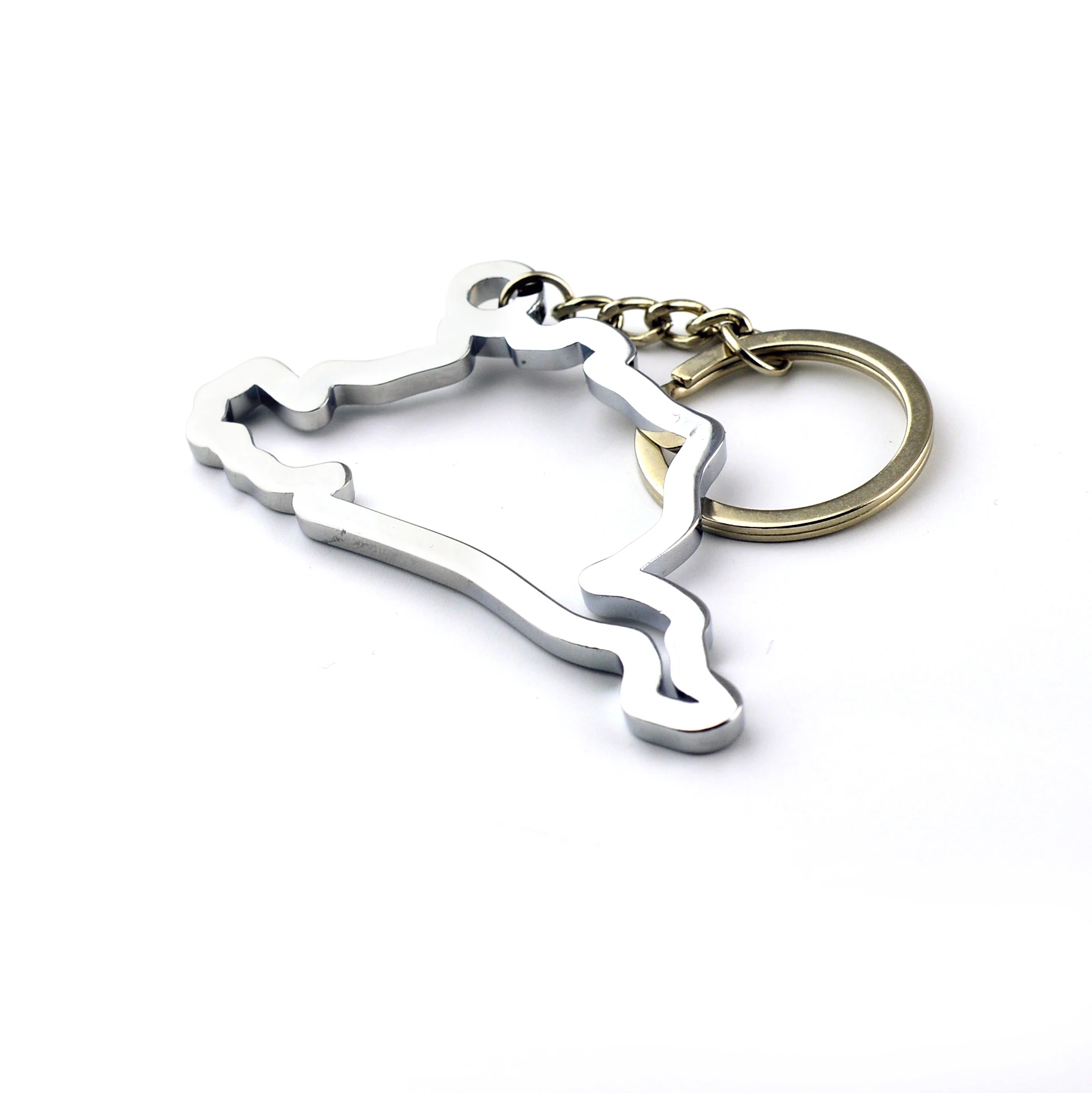1pc Car Key Ring Nurburgring North Track Raceway Green Hell Alloy Keychain Auto Styling Pendant Кулон для брелоків |