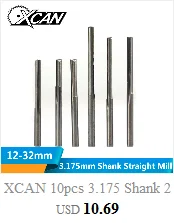 XCAN 1 шт. 4 Флейта HSS Цековка торцевой фрезы M3.2-M16.5 пилота долбежный инструмент фреза для дерева/металла сверления Зенковка