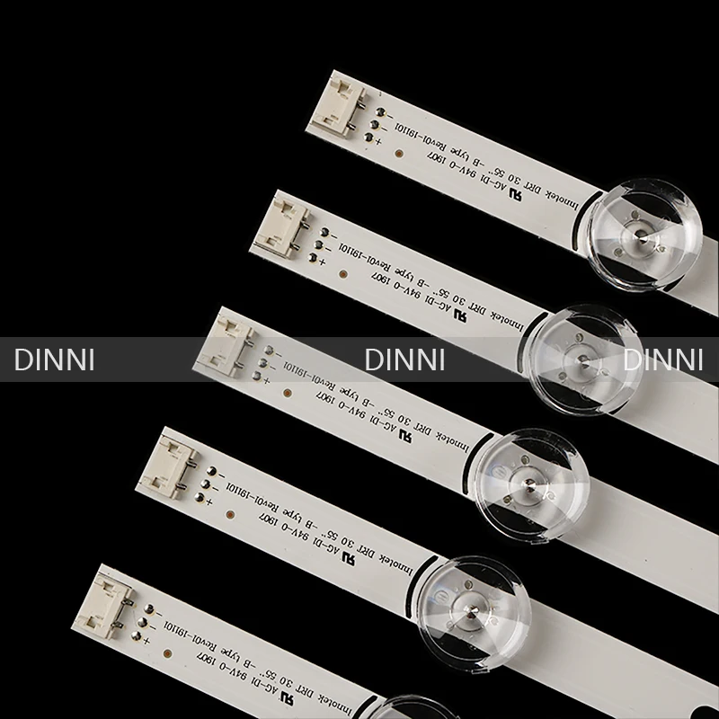 100% New 10pcs/Kit LED strips for LG 55 TV 55LB5670 CR 55LB570V ZB 55LB570U ZK AGF78401601 LC550DUE FGM4 6916L 1987A 6916L 1988A