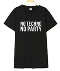 Женская футболка из 100% хлопка без техно, вечерние футболки с принтом, женская футболка с коротким рукавом, женские топы, одежда, Camisetas