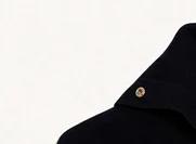 

2020 Autumn and Winter Women's New Navy Blue Striped Pullover Sweater