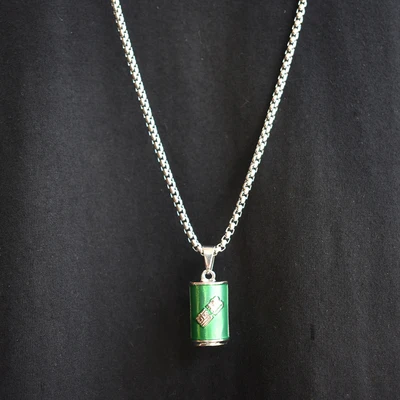 Освежающее ожерелье sprite для мужчин и женщин крутая красивая подвеска в стиле