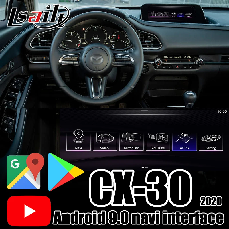 

Lsailt carplay / Android multimedia interface for Mazda CX-30 2020... support youtube , google play , Android auto