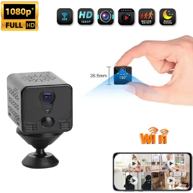 Мини-камера с Wi-Fi Full HD 1080P | Электроника