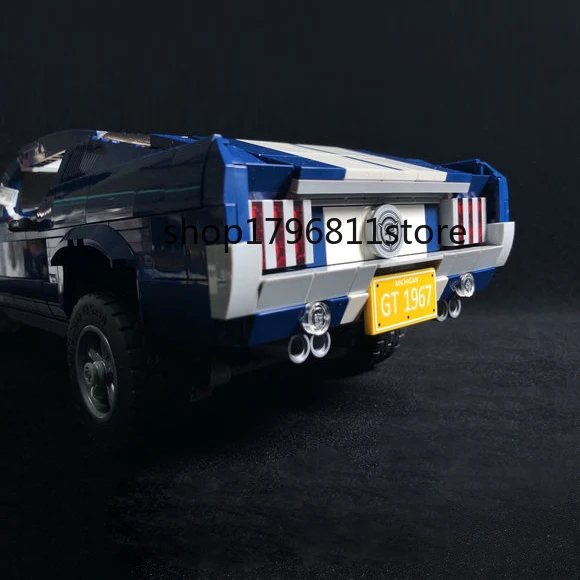 21047 1648 шт Forded Mustanged Technic серия строительных блоков Кирпичи Машинки Игрушки Детские развивающие подарки совместимы с 10265