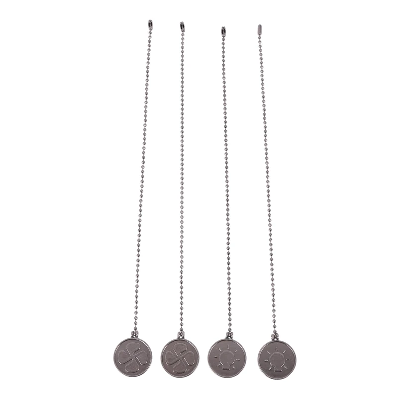 Ceiling Fan Pull Chain Set 4 Pieces Bulb and Pattern Extension Pendant | Бытовая техника