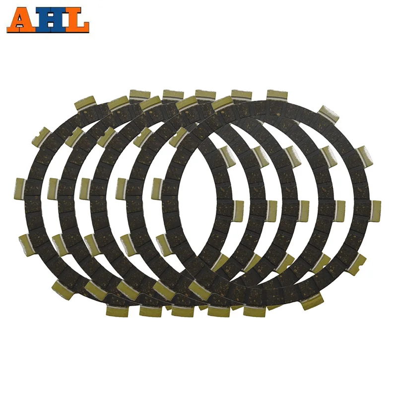 AHL Motorcycle Clutch Friction Plates For Suzuki RG80 C NC11A RM80 RC11 RM80 RC12A TS80 X RM85 DR125SM TS125ER TS1252 DR125 SM