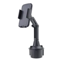 360 degree car cup holder mobile phone mount adjustable angle height stand for iphone samsung 3 5 6 7 cellphone
