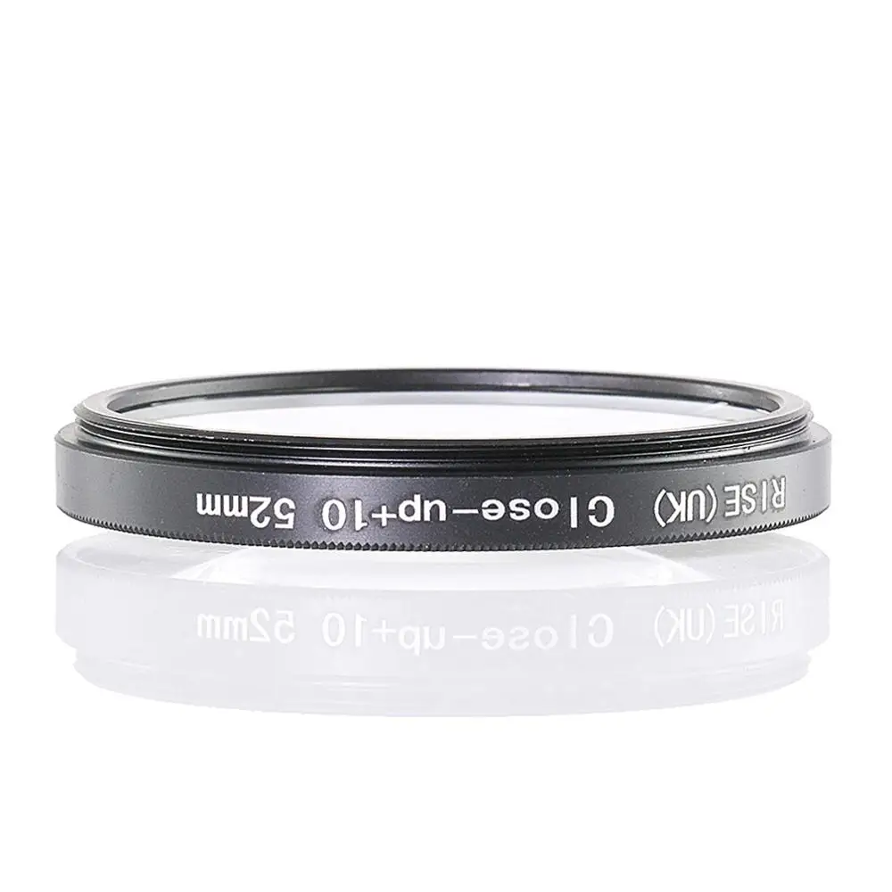 RISE(UK) 52mm Close-Up +10 Macro Lens Filter for Nikon Canon SLR DSLR Camera | Электроника