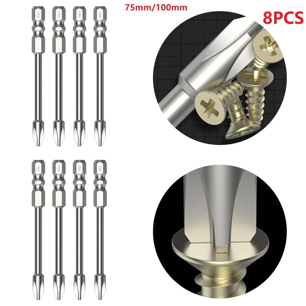 Набор ударных поперечных отверток комплект из 8 предметов двухсекционная