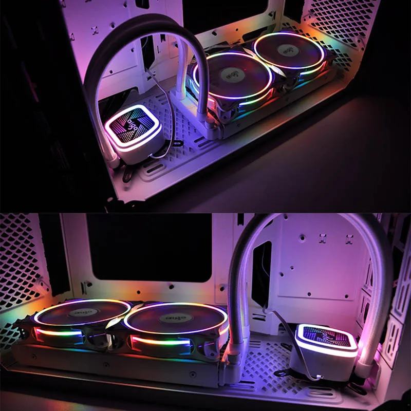 Кулер Aigo AIO RGB для процессора высокопроизводительный радиатор с водяным