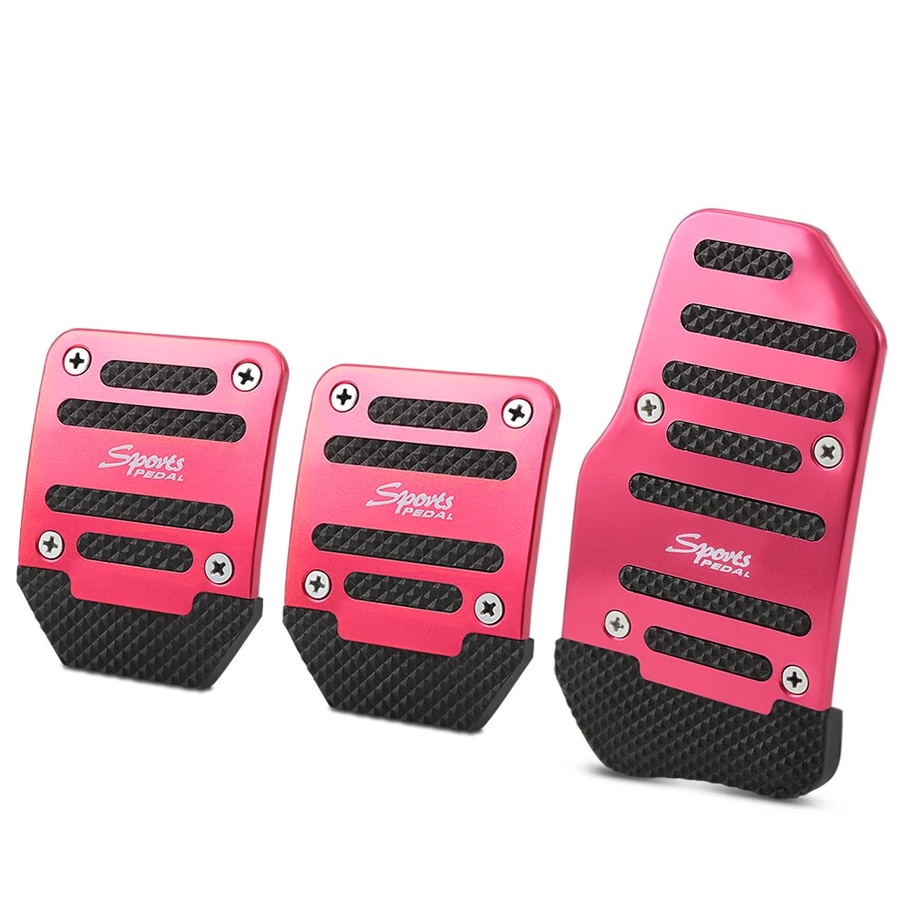 Универсальная алюминиевая противоскользящая Автомобильная педаль для bmw e60 suzuki