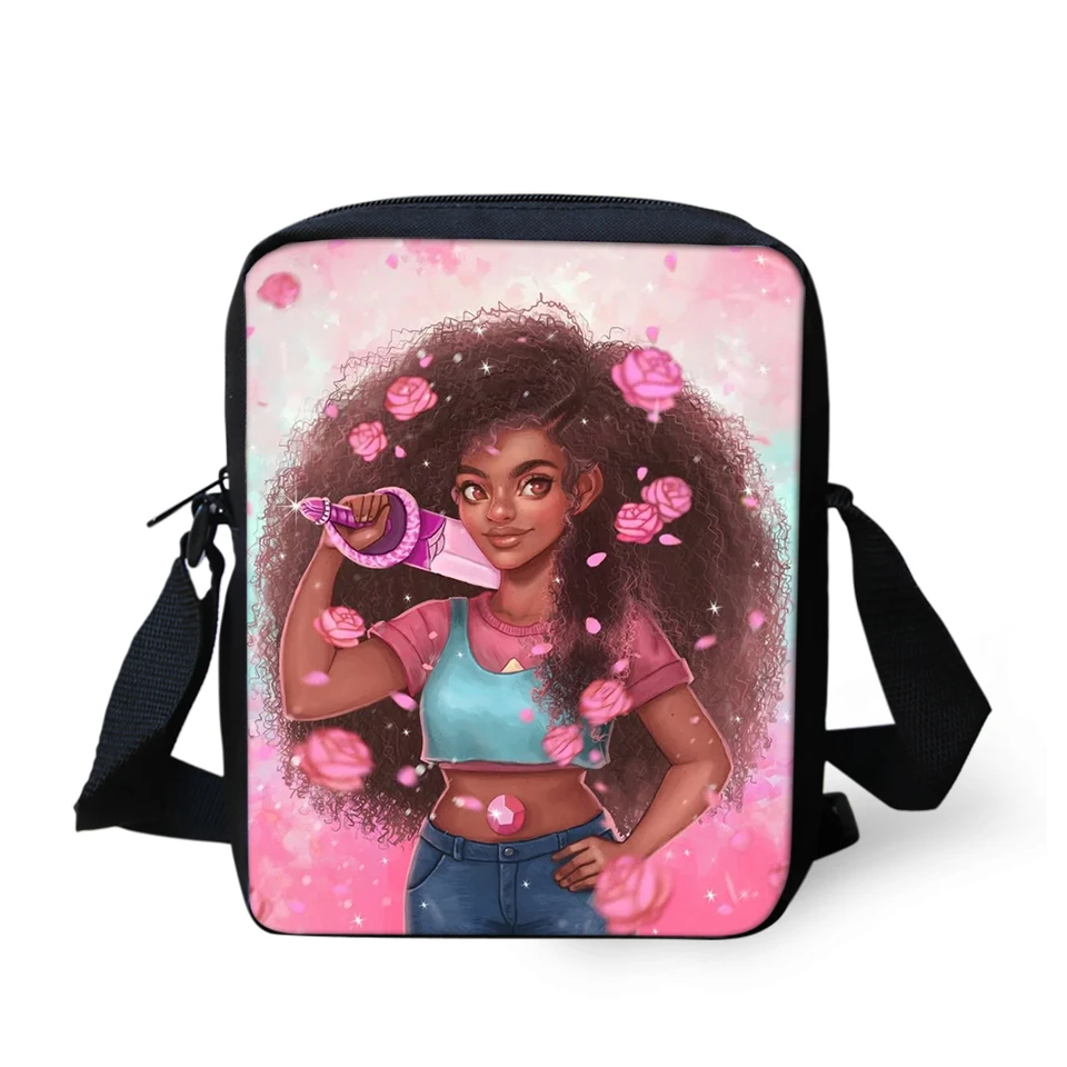 

Модные сумки-мессенджеры HaoYun для девочек, милые сумки через плечо с узором для африканских девушек, детские мини-кошельки, сумки для монет